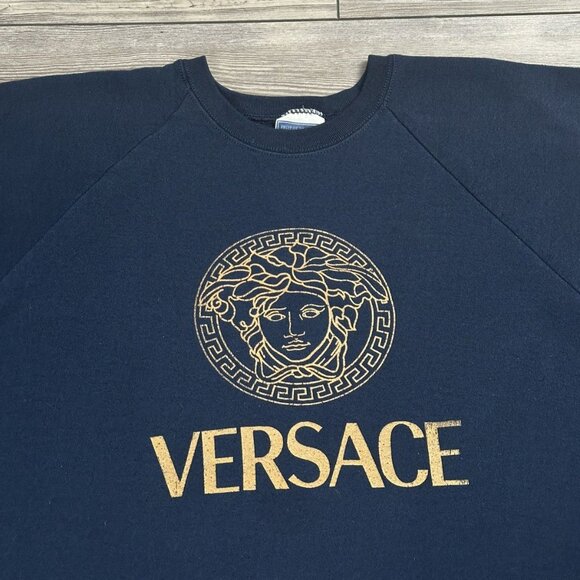 Vintage Bootleg Versace Fruit Of The Loom Crewneck - Picture 2 of 4